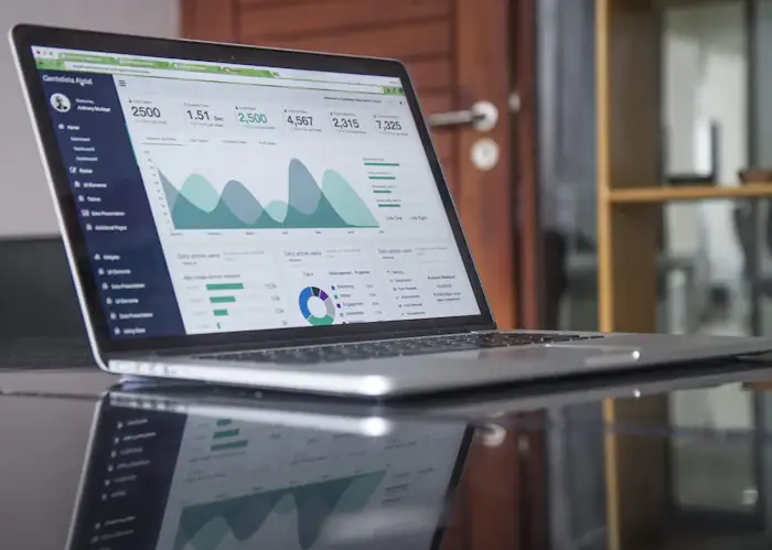Conversion analytics dashboard showing user behavior